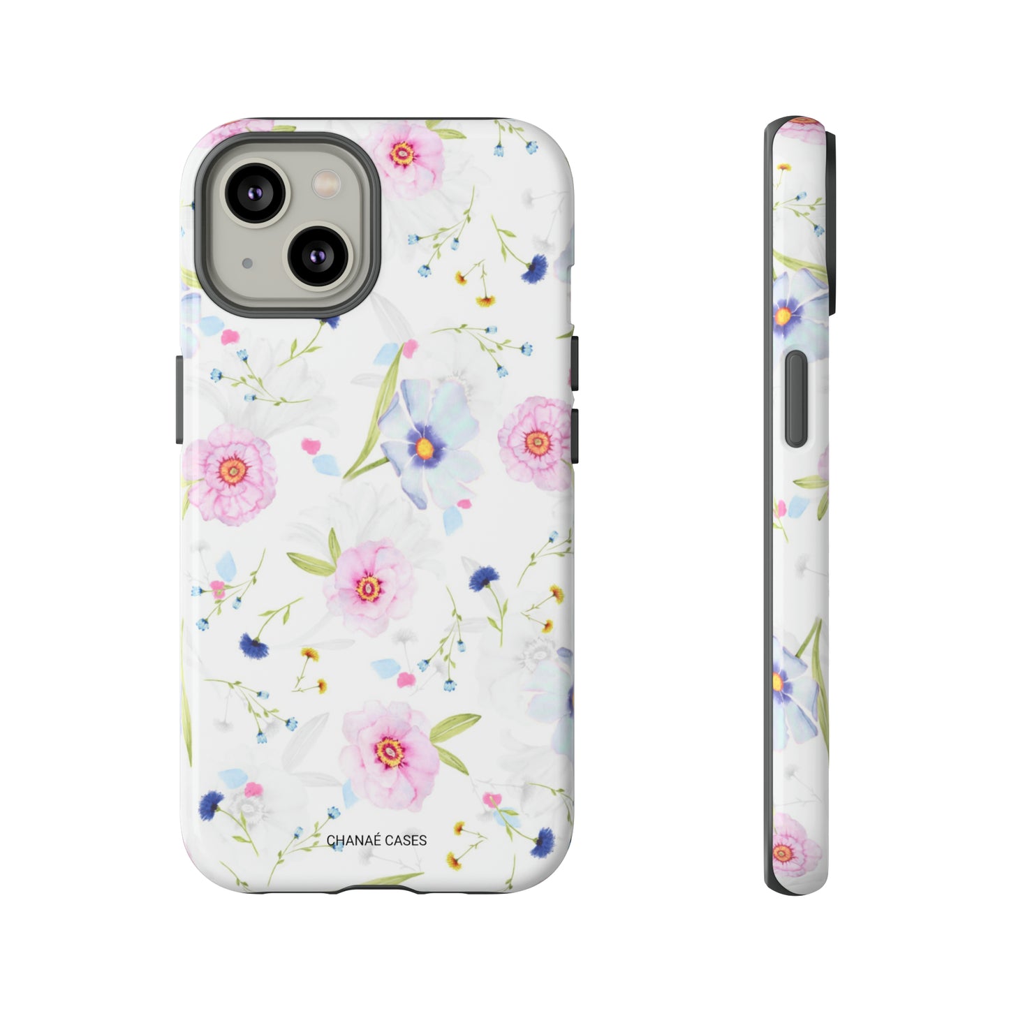 A Flower Obsession iPhone "Tough" Case (White)