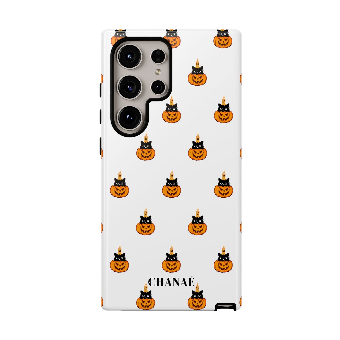 Sneaky Halloween Kitty "Tough" Case (iPhone, Samsung or Google Pixel)