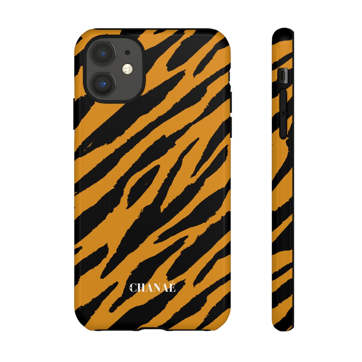 Tiger Print "Tough" Case (iPhone, Samsung or Google Pixel)