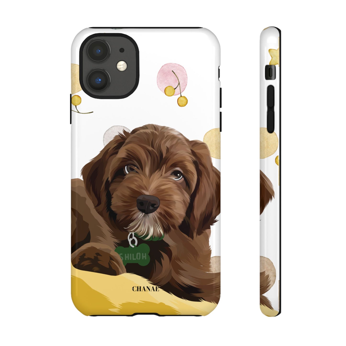 FurBaby Custom iPhone & Samsung "Tough" Case (Digital Artwork)