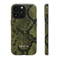 Snake Print "Tough" Case (iPhone, Samsung or Google Pixel)