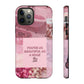Beautiful Rose iPhone "Tough" Case (Pink)