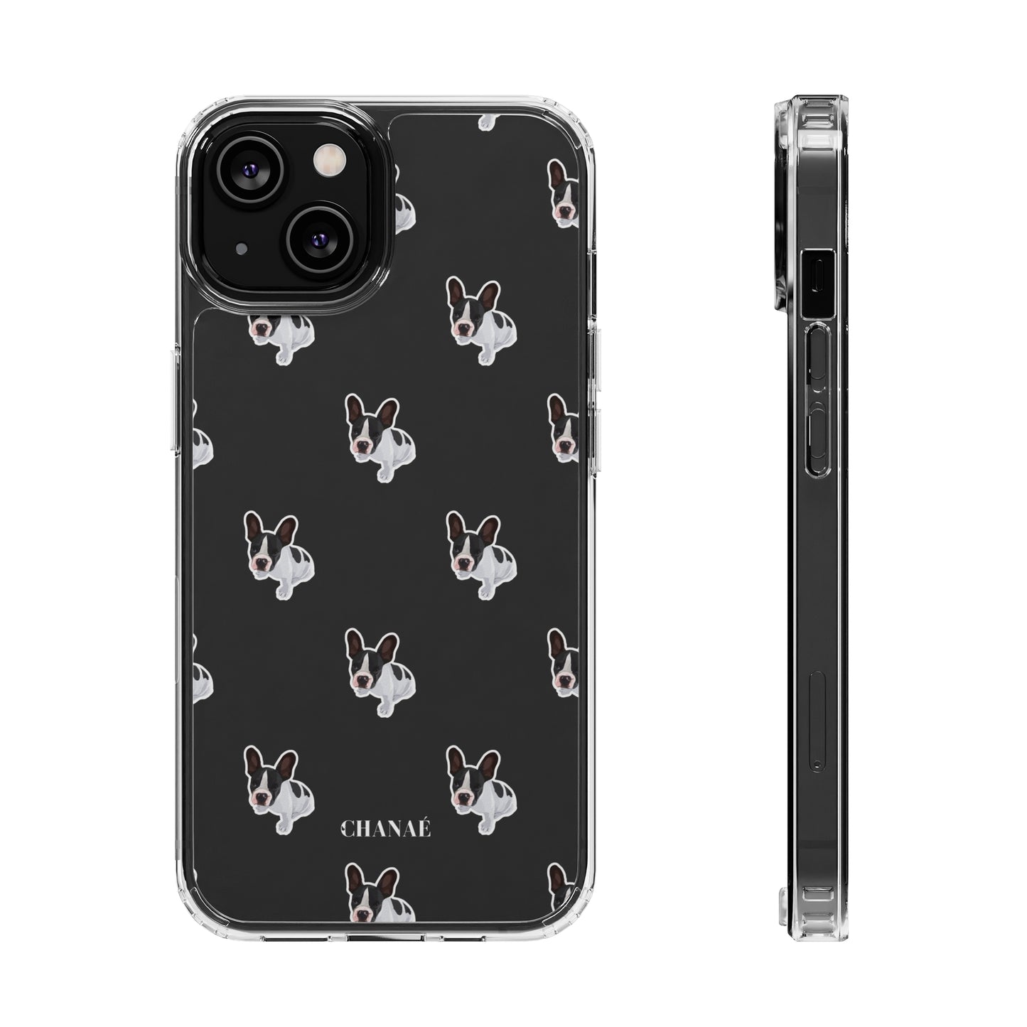 Multi-FurBaby Custom iPhone & Samsung Clear Case (Digital Artwork Version)