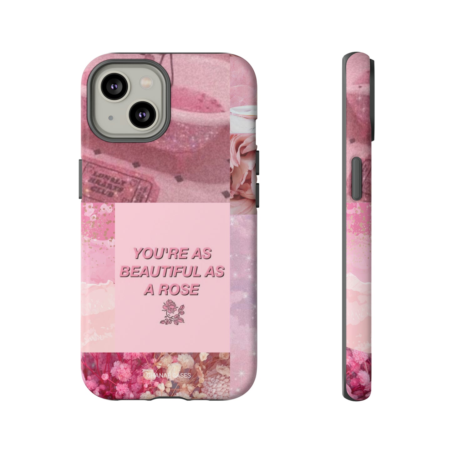 Beautiful Rose iPhone "Tough" Case (Pink)