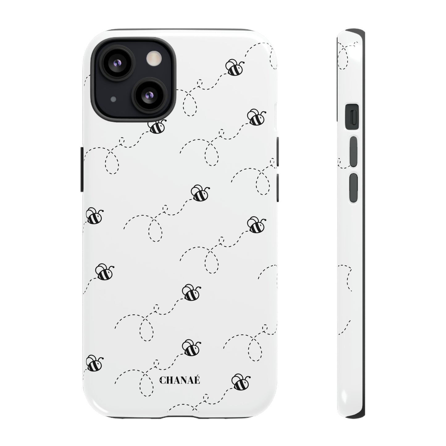 Buzzing iPhone "Tough" Case (White)