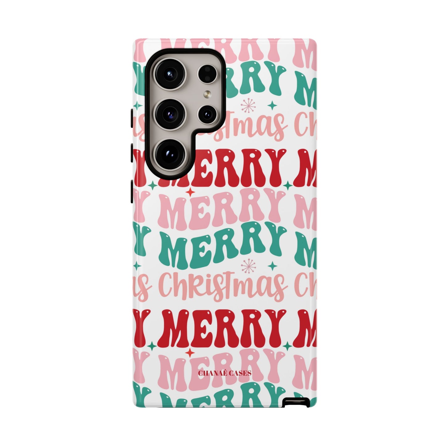 Merry Merry Christmas "Tough" Case (iPhone, Samsung or Google Pixel)