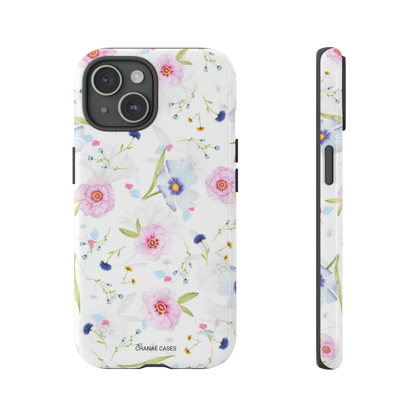 A Flower Obsession iPhone "Tough" Case (White)