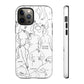 Love Your Body iPhone "Tough" Case (White)