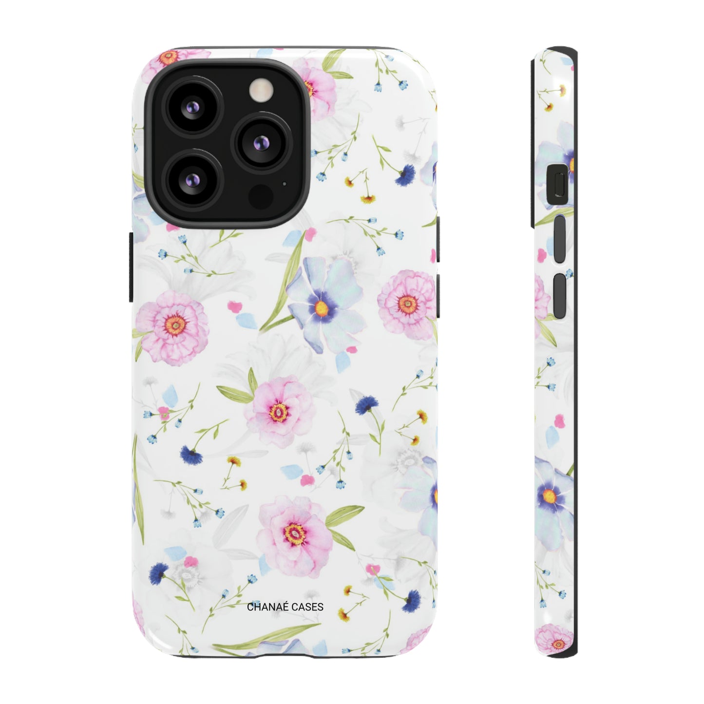 A Flower Obsession iPhone "Tough" Case (White)