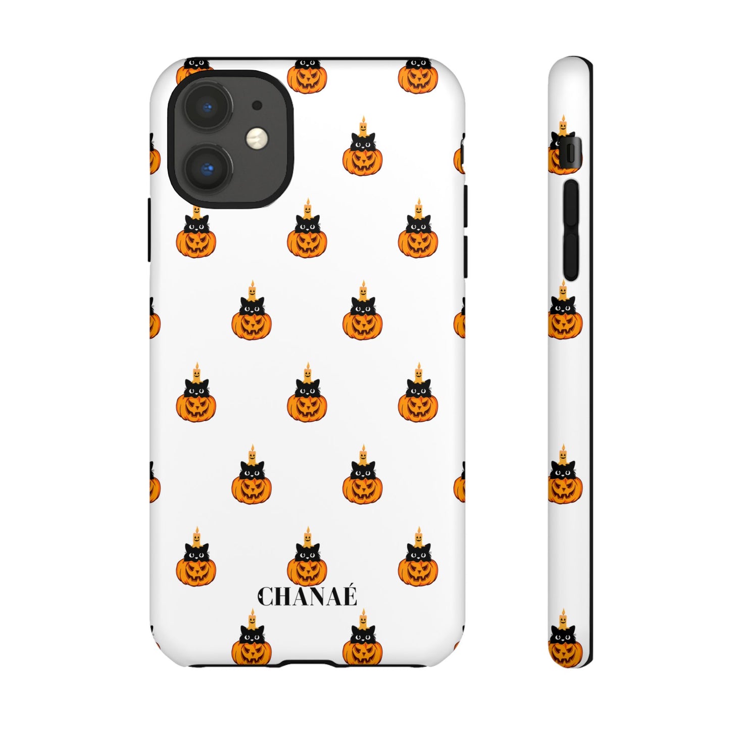 Sneaky Halloween Kitty "Tough" Case (iPhone, Samsung or Google Pixel)