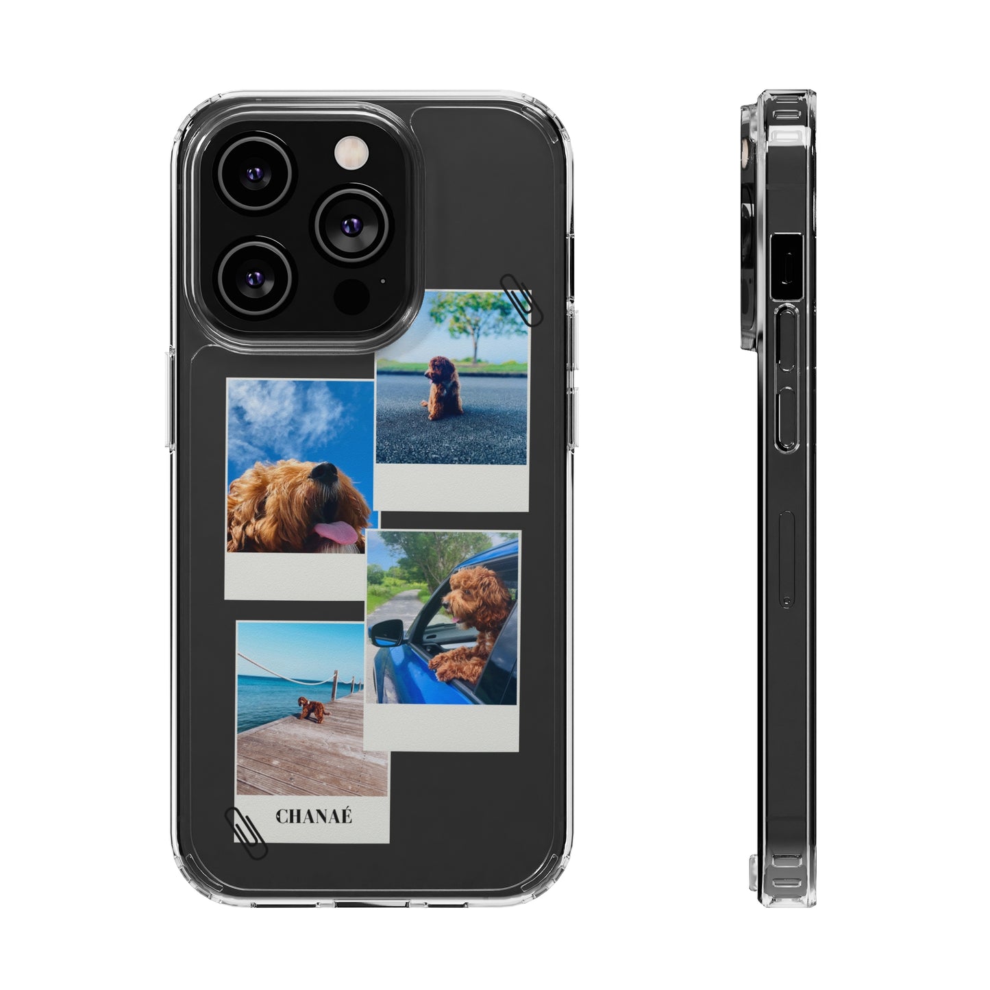 Customisable FurBaby FujiFilm Collage Clear Case