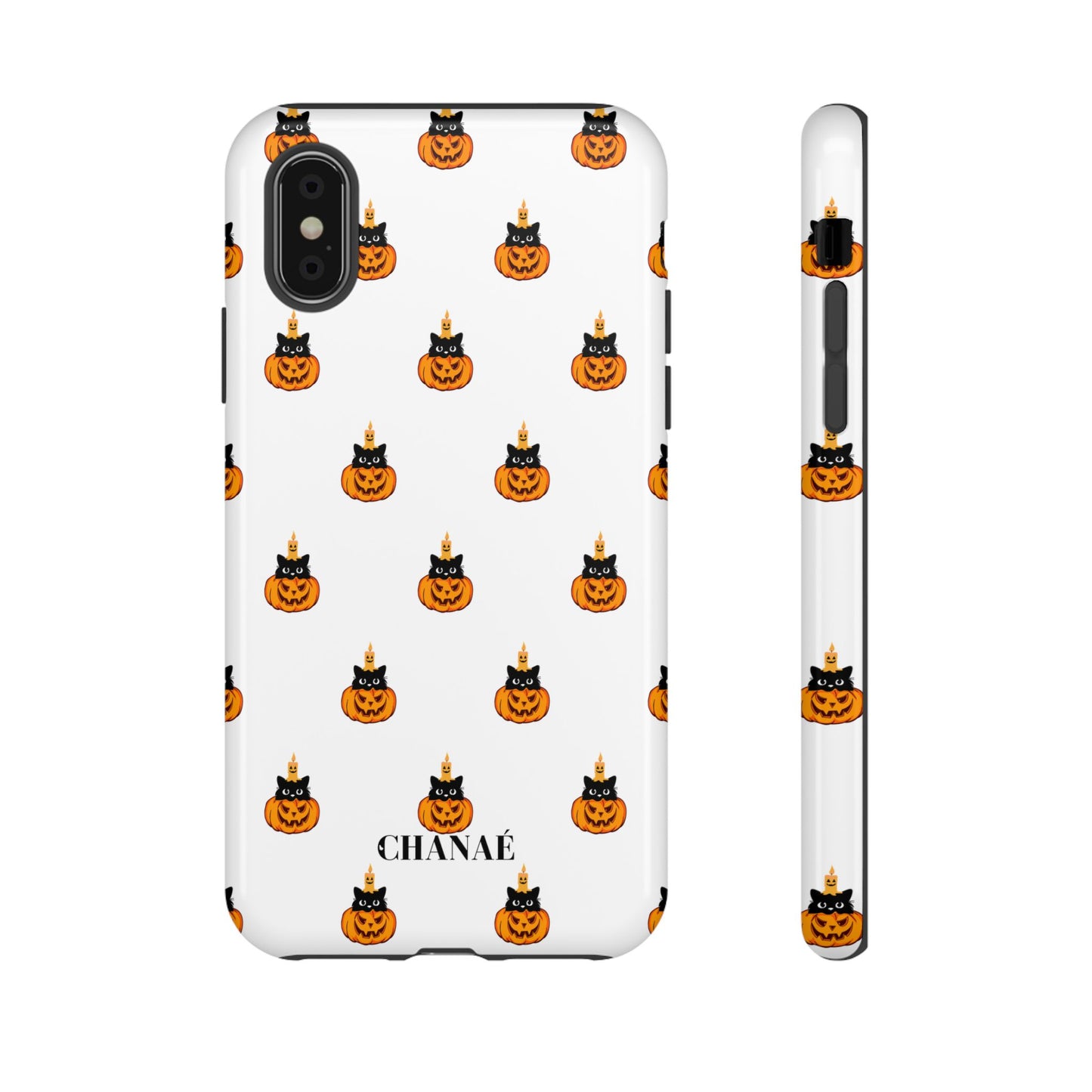 Sneaky Halloween Kitty "Tough" Case (iPhone, Samsung or Google Pixel)