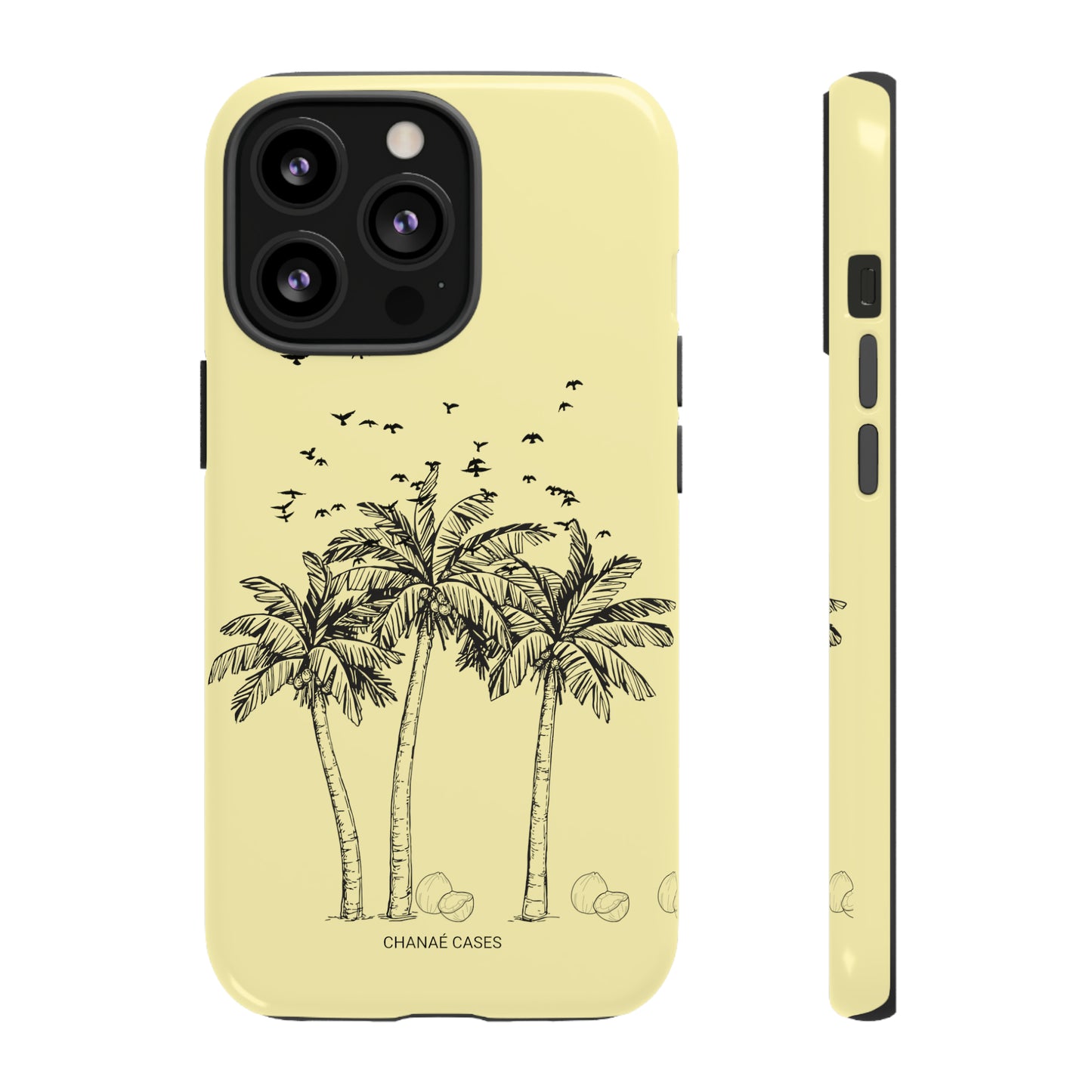 Exotica iPhone "Tough" Case (Light Yellow)