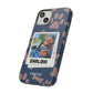 Customisable FurBaby Polaroid iPhone "Tough" Case (Paws)