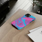 Illusion Wave iPhone "Tough" Case (Multi)