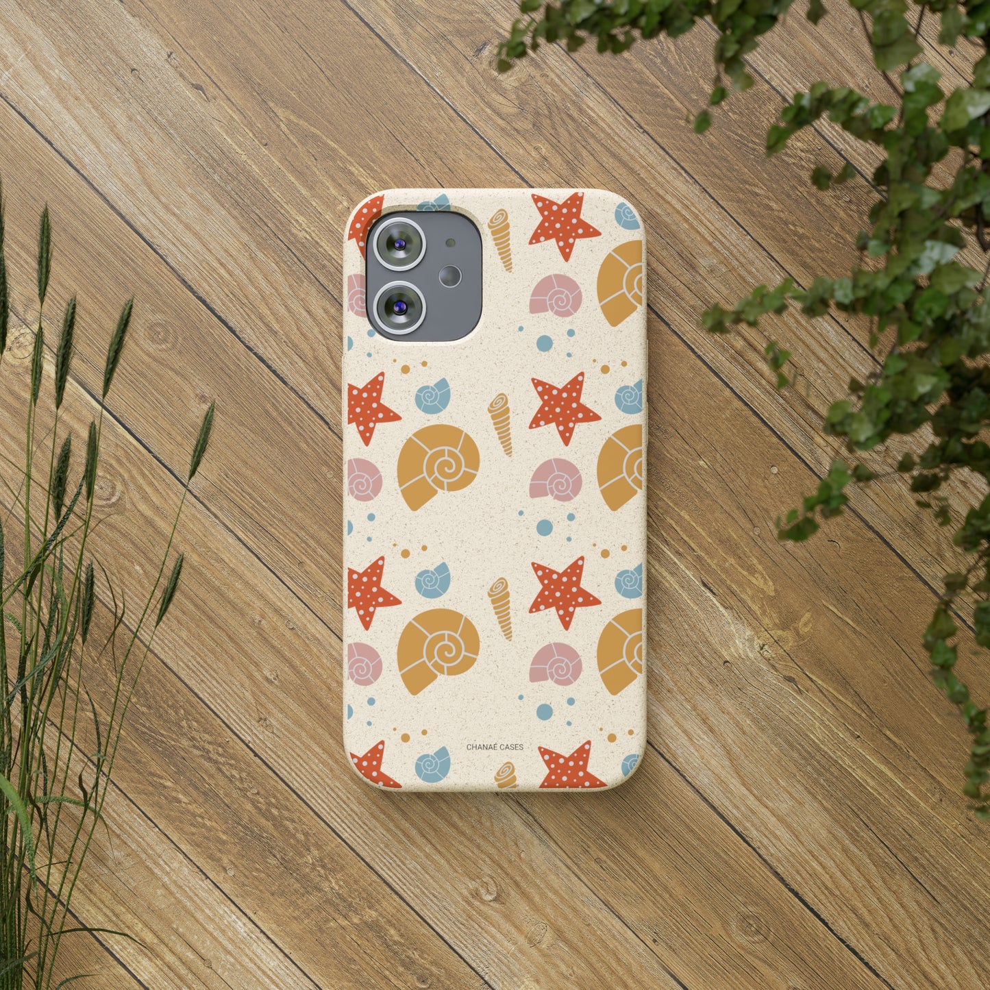 Sea Shell Biodegradable iPhone Case ♻️