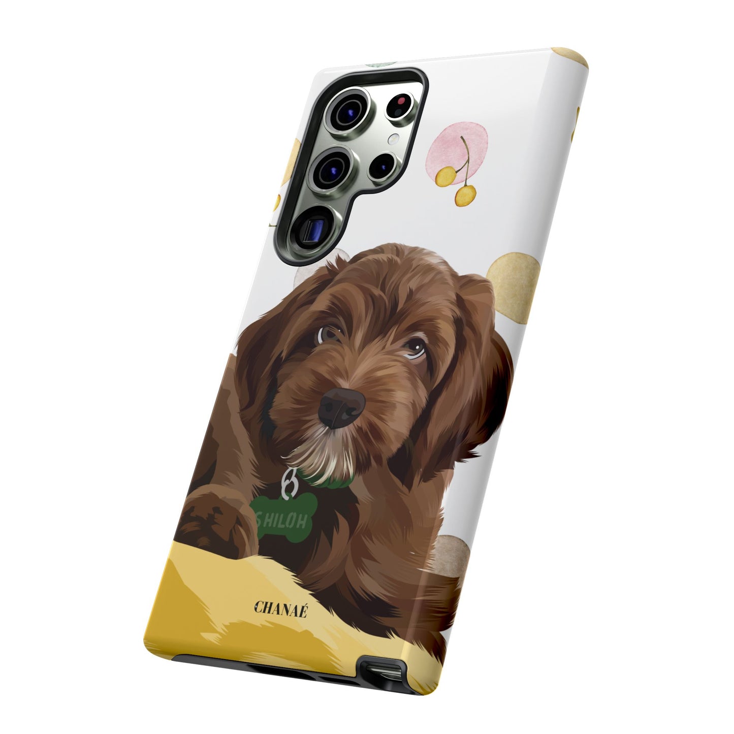 FurBaby Custom iPhone & Samsung "Tough" Case (Digital Artwork)