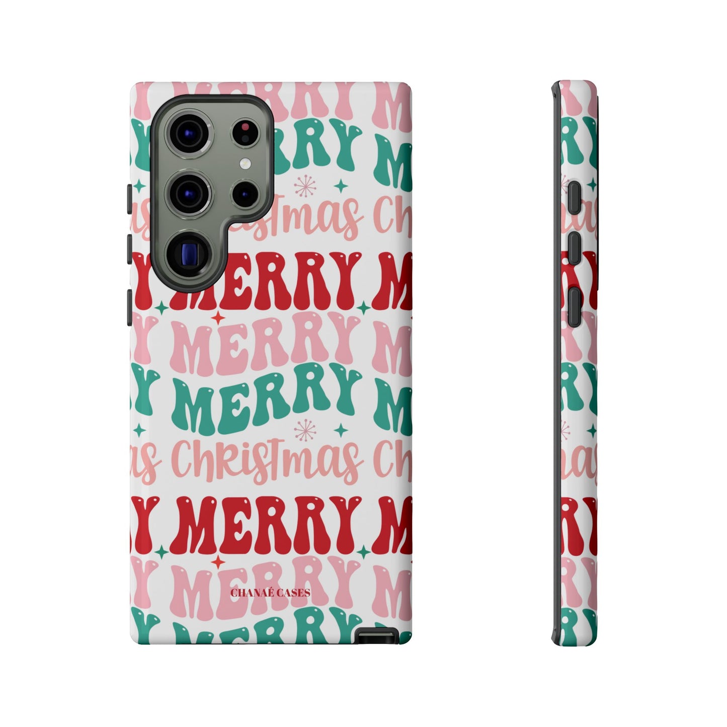 Merry Merry Christmas "Tough" Case (iPhone, Samsung or Google Pixel)