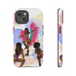 Carnival Queens Only iPhone "Tough" Case (White)