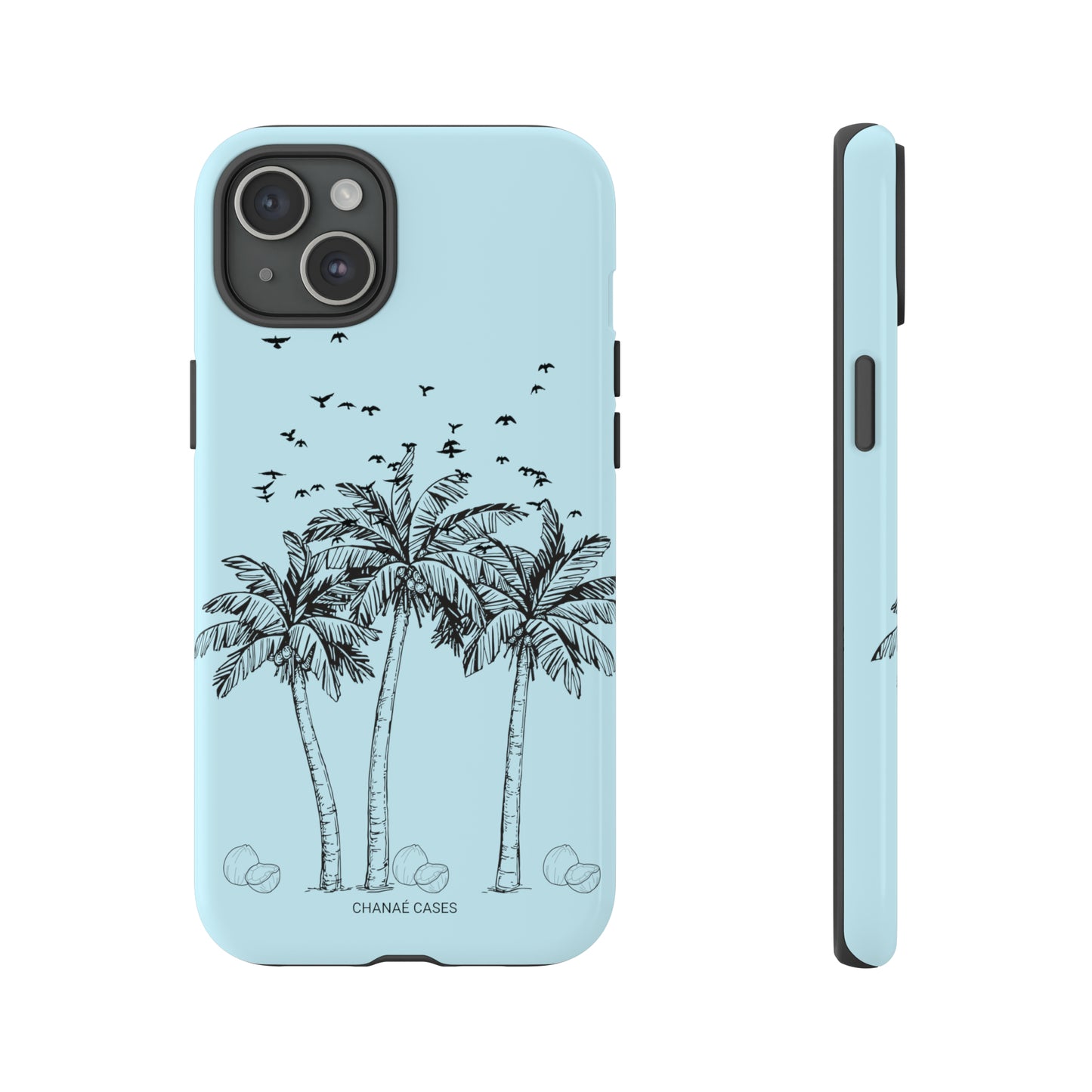 Exotica iPhone "Tough" Case (Light Blue)