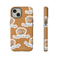 Everyday Is A New Chapter iPhone "Tough" Case (Brown)