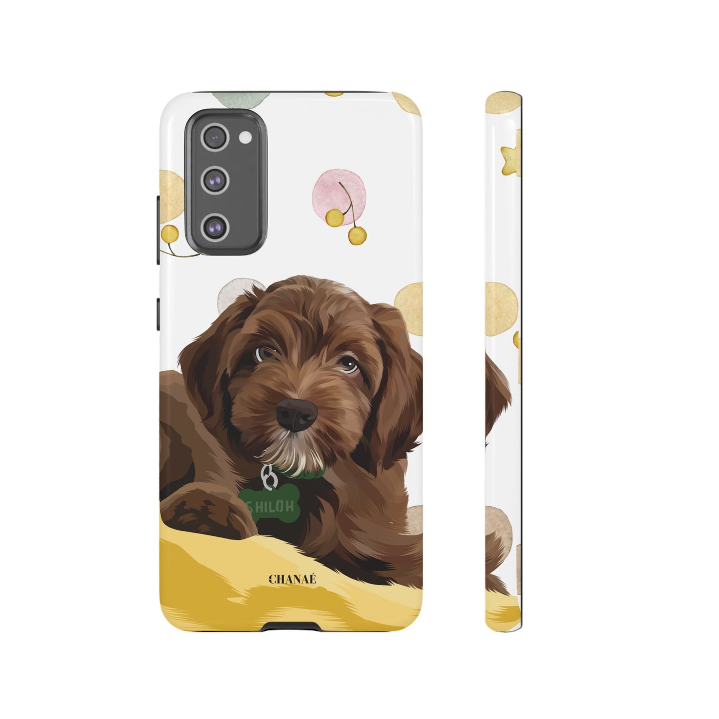 FurBaby Custom iPhone & Samsung "Tough" Case (Digital Artwork)