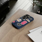 Just Graduated! iPhone "Tough" Case (Blue Denim)