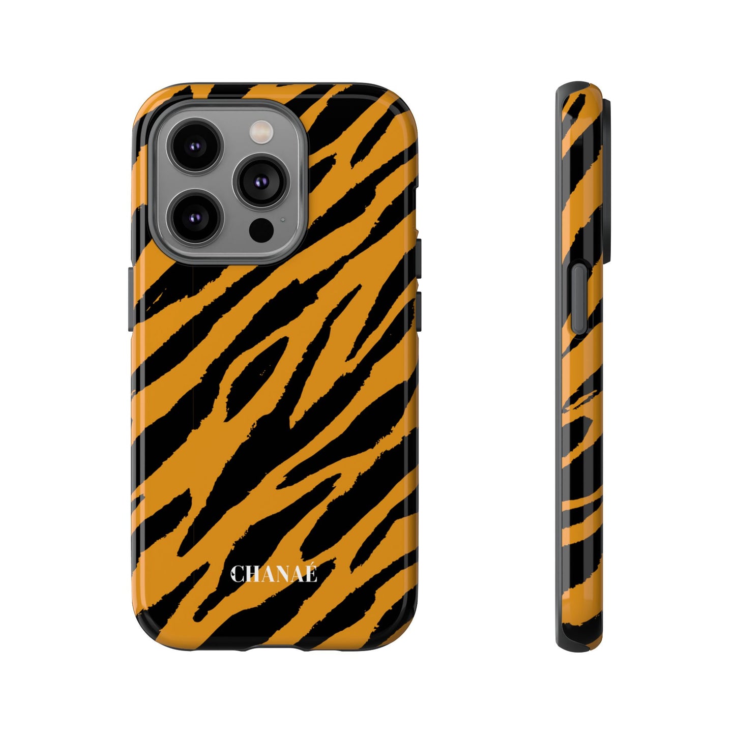 Tiger Print "Tough" Case (iPhone, Samsung or Google Pixel)