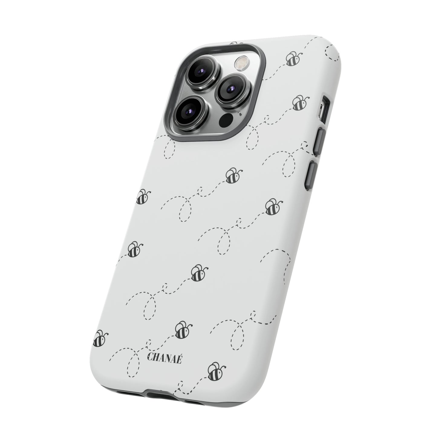 Buzzing iPhone "Tough" Case (White)