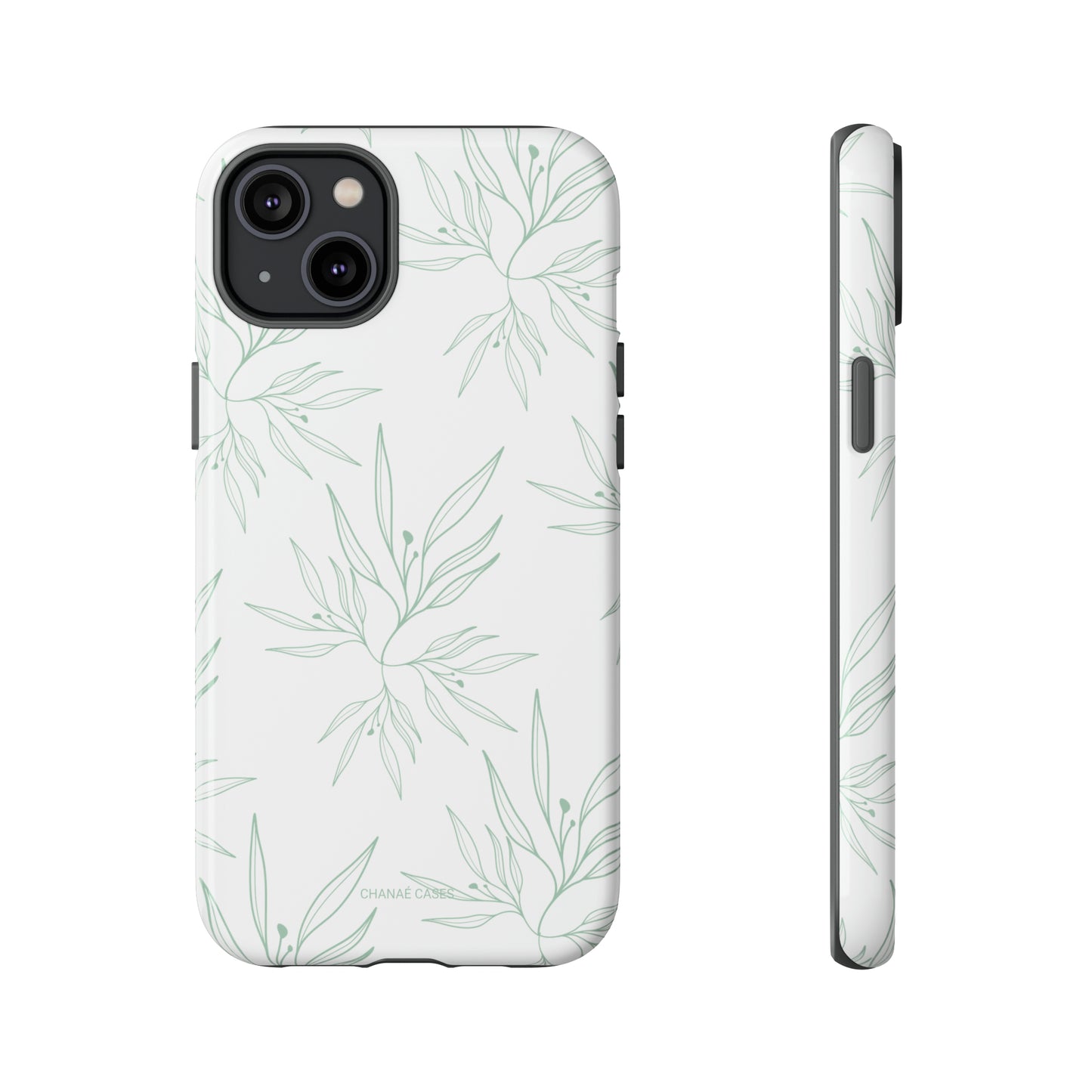 Zinnia iPhone "Tough" Case (White)