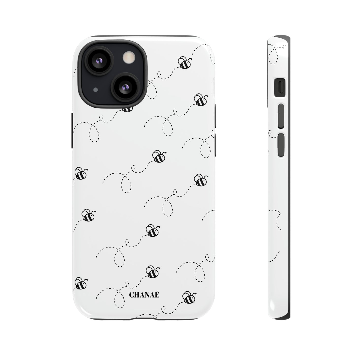 Buzzing iPhone "Tough" Case (White)