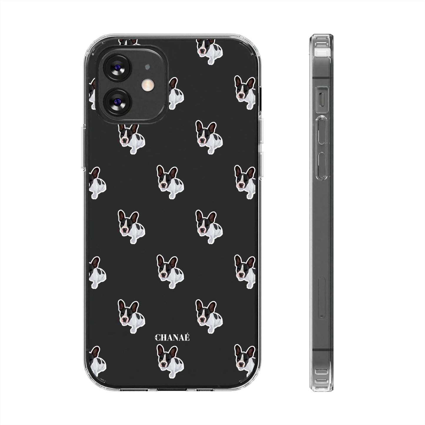 Multi-FurBaby Custom iPhone & Samsung Clear Case (Digital Artwork Version)