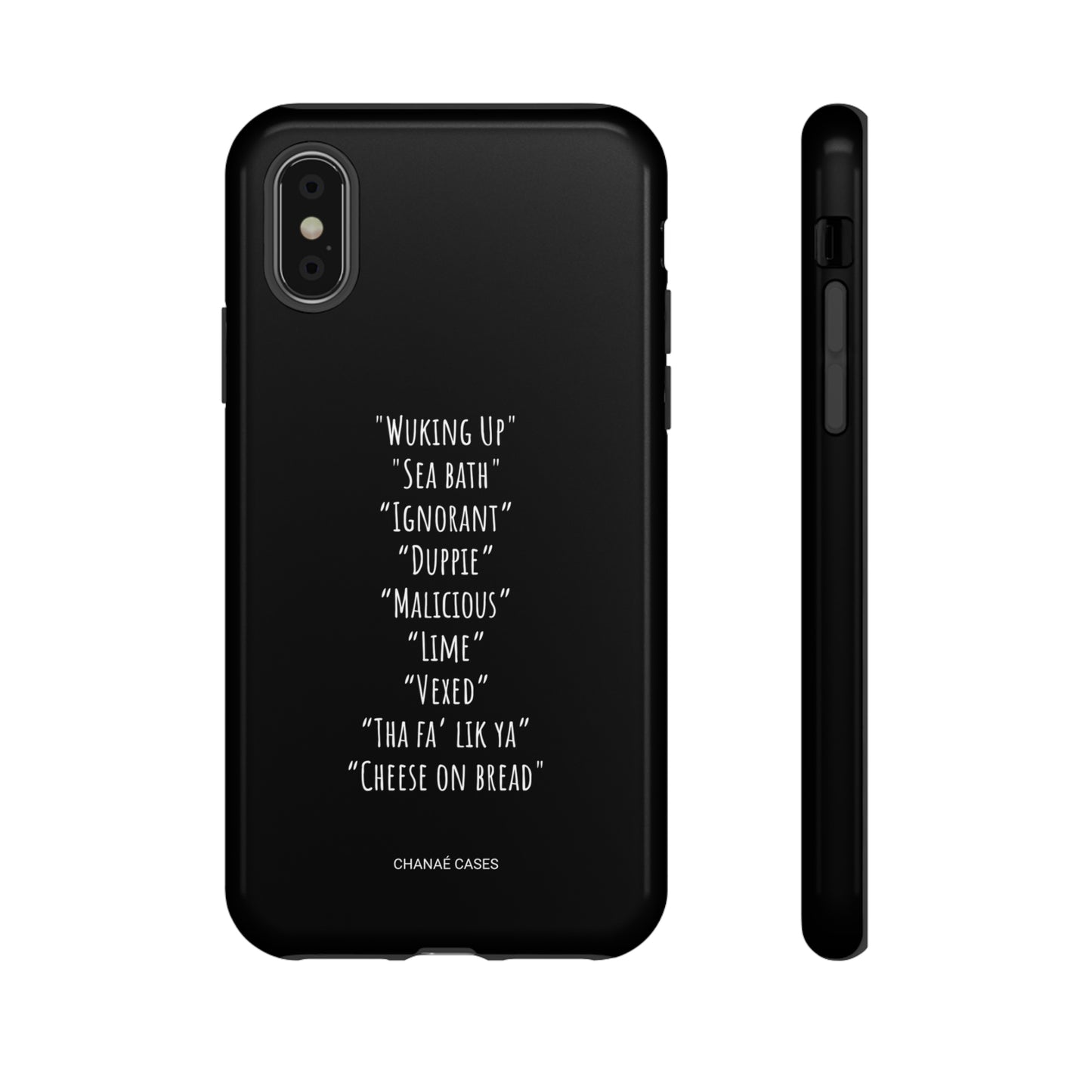 Issa Bajan iPhone "Tough" Case (Black)