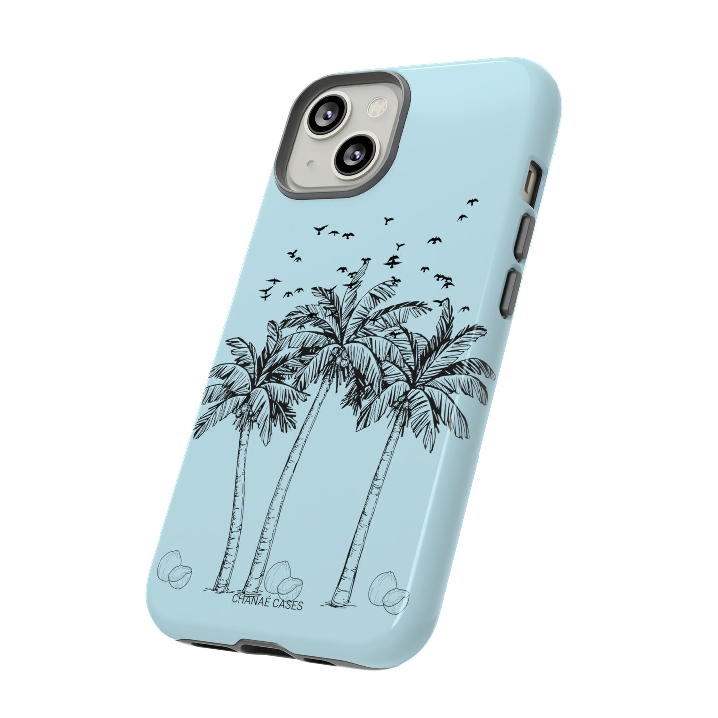 Exotica iPhone "Tough" Case (Light Blue)