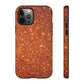 Carnival Diva iPhone "Tough" Case (Orange)