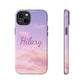 Customisable Barbados Sunset iPhone "Tough" Case (Pink)