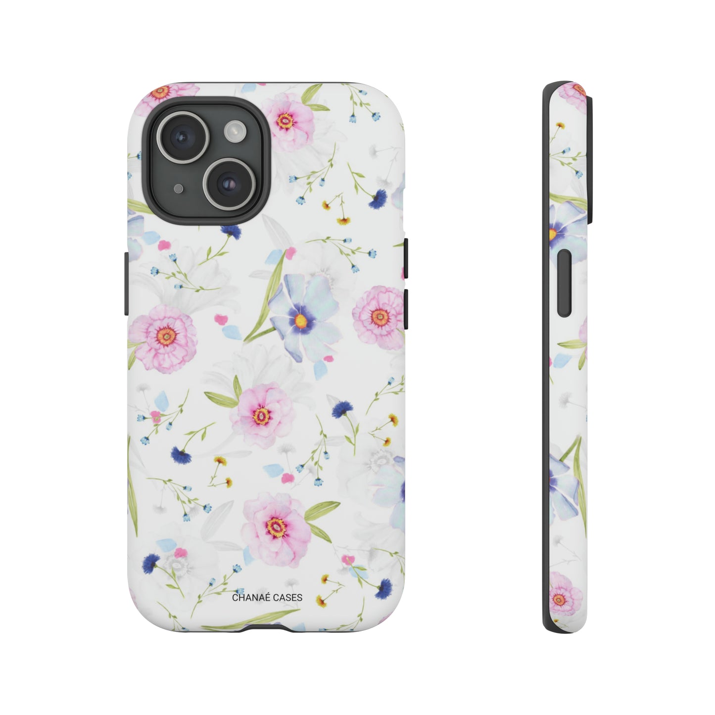 A Flower Obsession iPhone "Tough" Case (White)