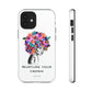 Nurture Your Crown iPhone "Tough" Case (White)