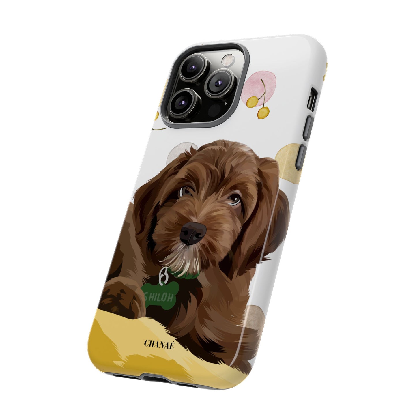 FurBaby Custom iPhone & Samsung "Tough" Case (Digital Artwork)