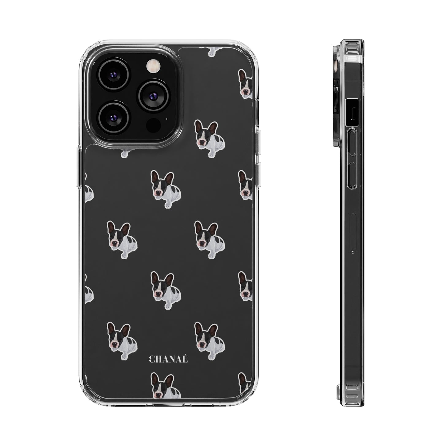 Multi-FurBaby Custom iPhone & Samsung Clear Case (Digital Artwork Version)