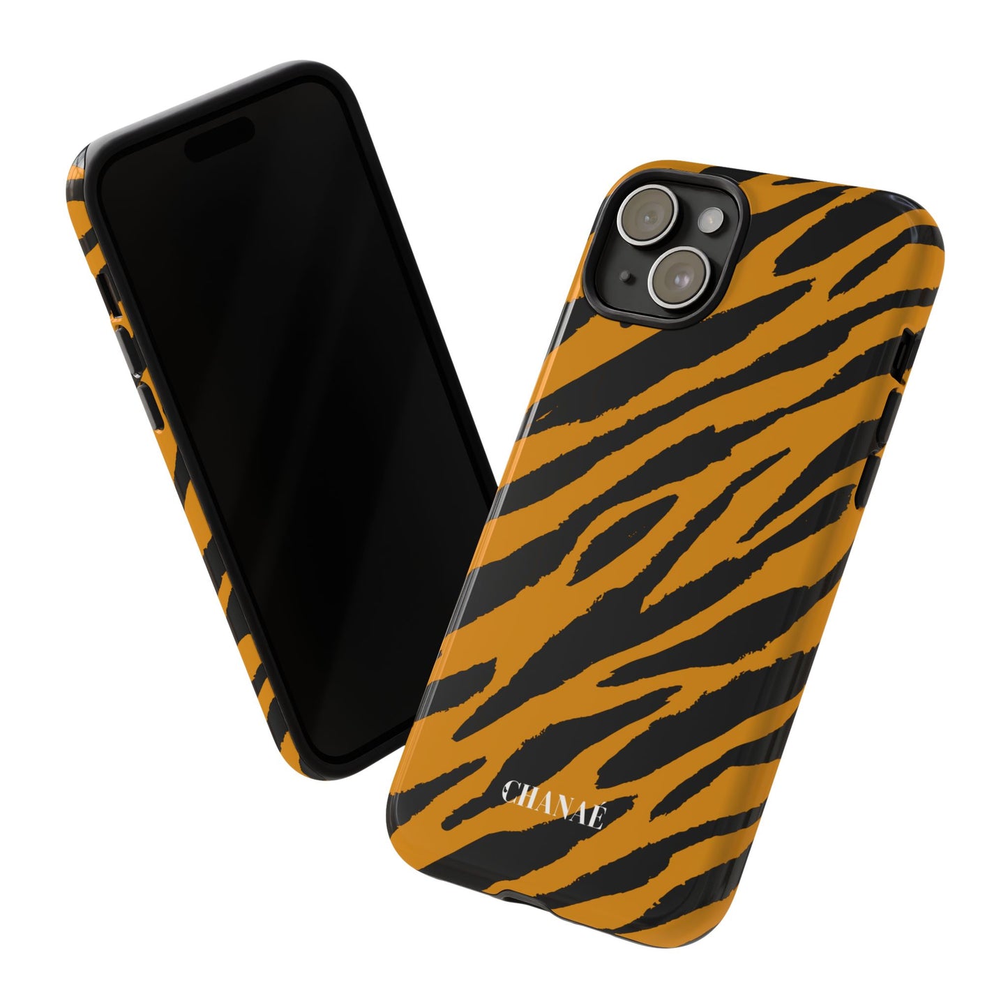 Tiger Print "Tough" Case (iPhone, Samsung or Google Pixel)