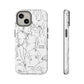 Love Your Body iPhone "Tough" Case (White)