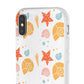 Sea Shells Flexi iPhone Case (Multi)