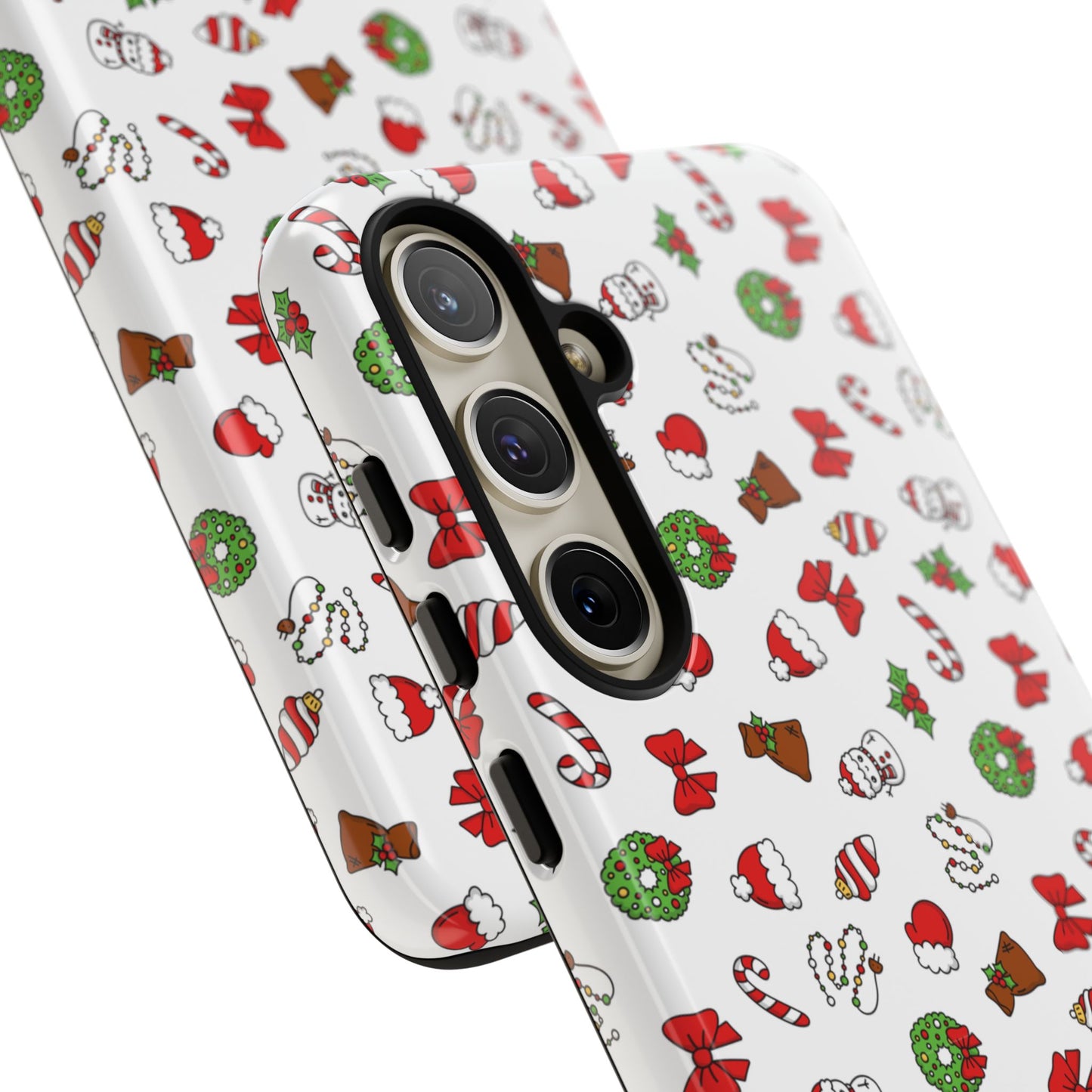 A Holly Jolly Christmas "Tough" Case (iPhone, Samsung or Google Pixel)