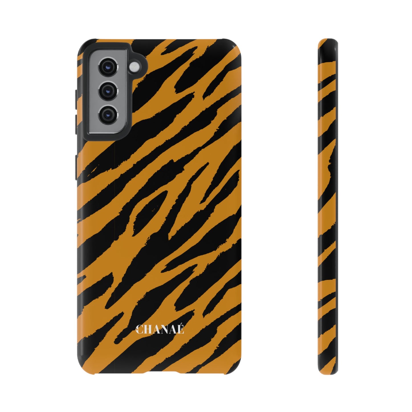 Tiger Print "Tough" Case (iPhone, Samsung or Google Pixel)