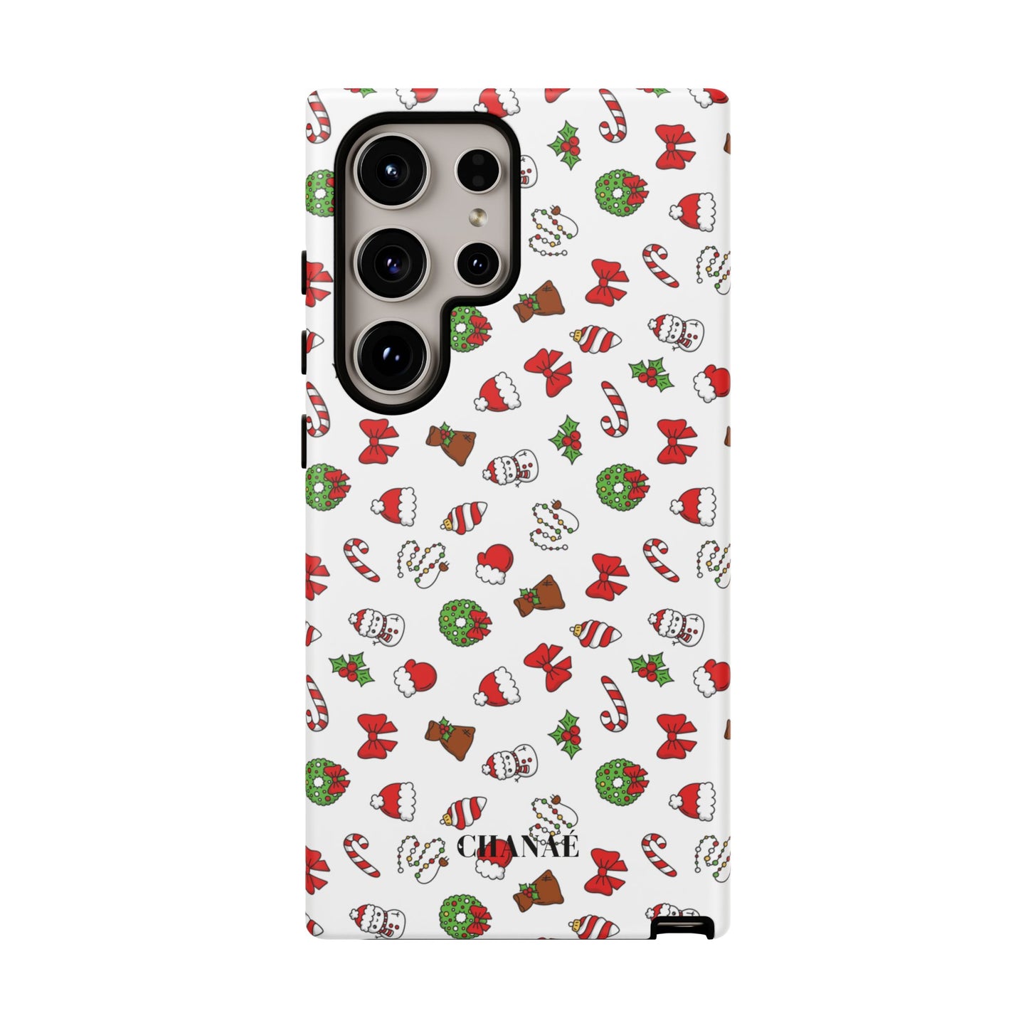 A Holly Jolly Christmas "Tough" Case (iPhone, Samsung or Google Pixel)