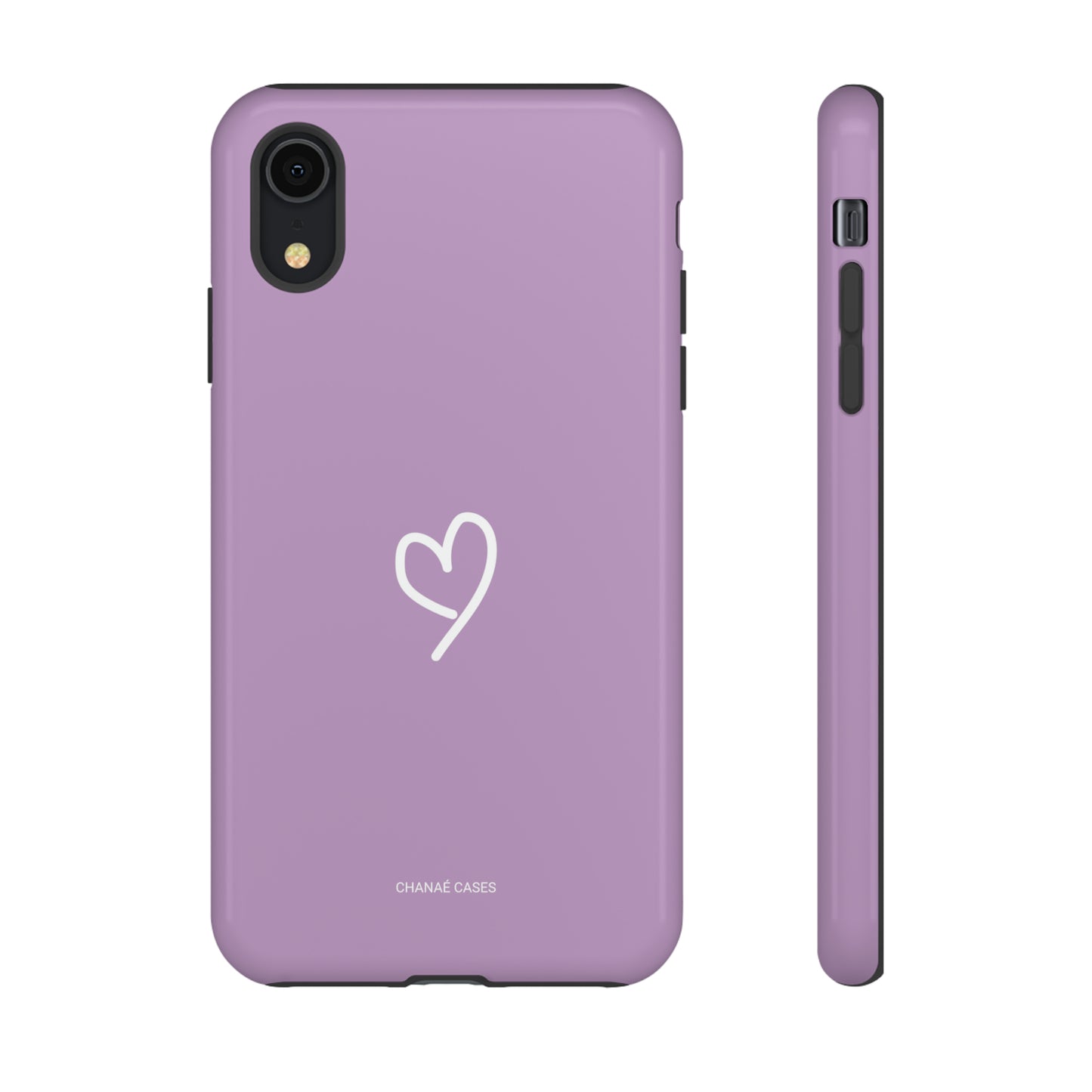 Spread Love iPhone "Tough" Case (Lilac)