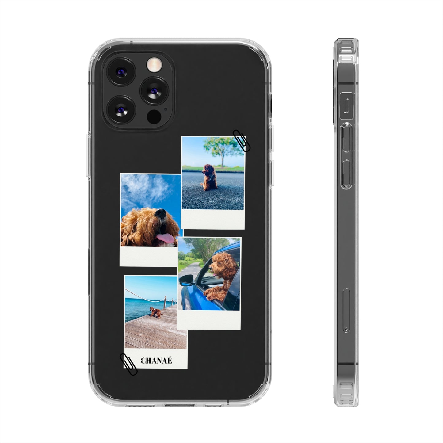 Customisable FurBaby FujiFilm Collage Clear Case