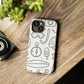 Are we there yet? iPhone "Tough" Case (White)