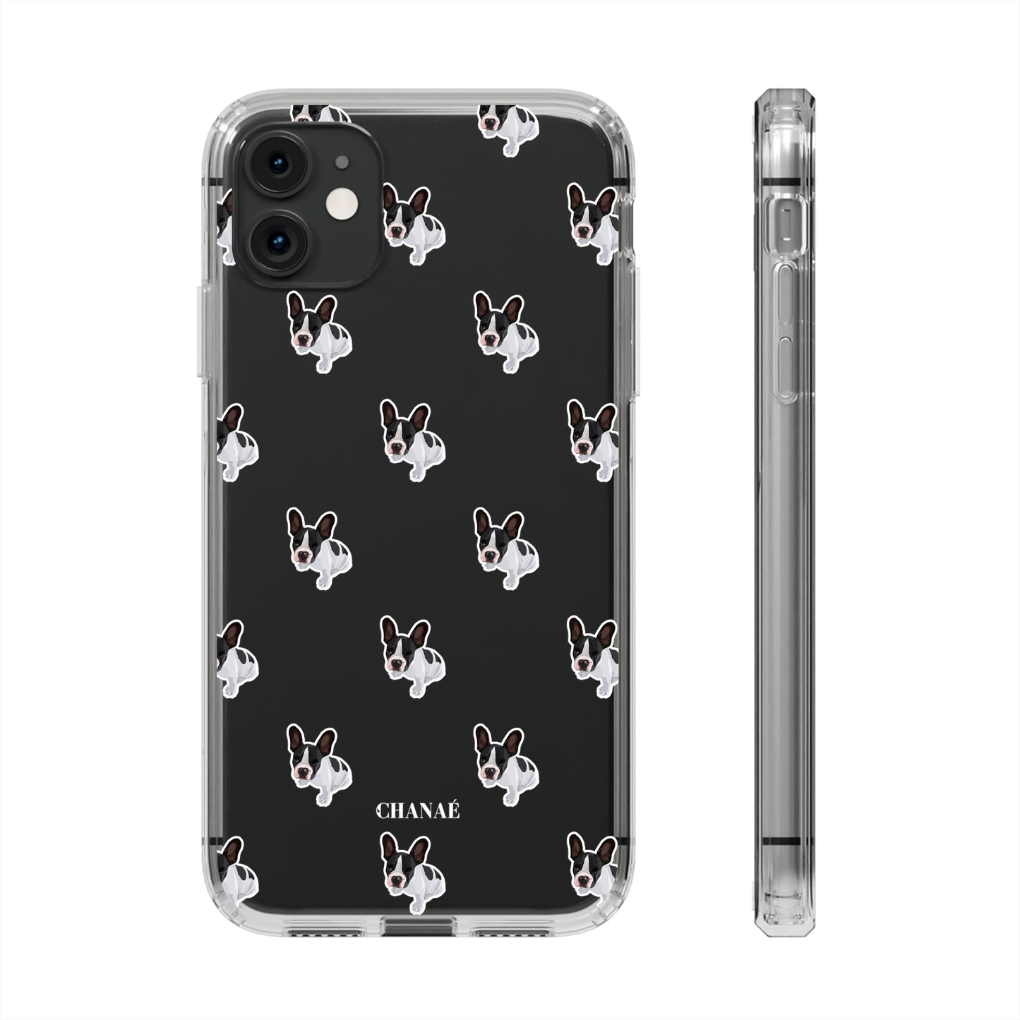 Multi-FurBaby Custom iPhone & Samsung Clear Case (Digital Artwork Version)